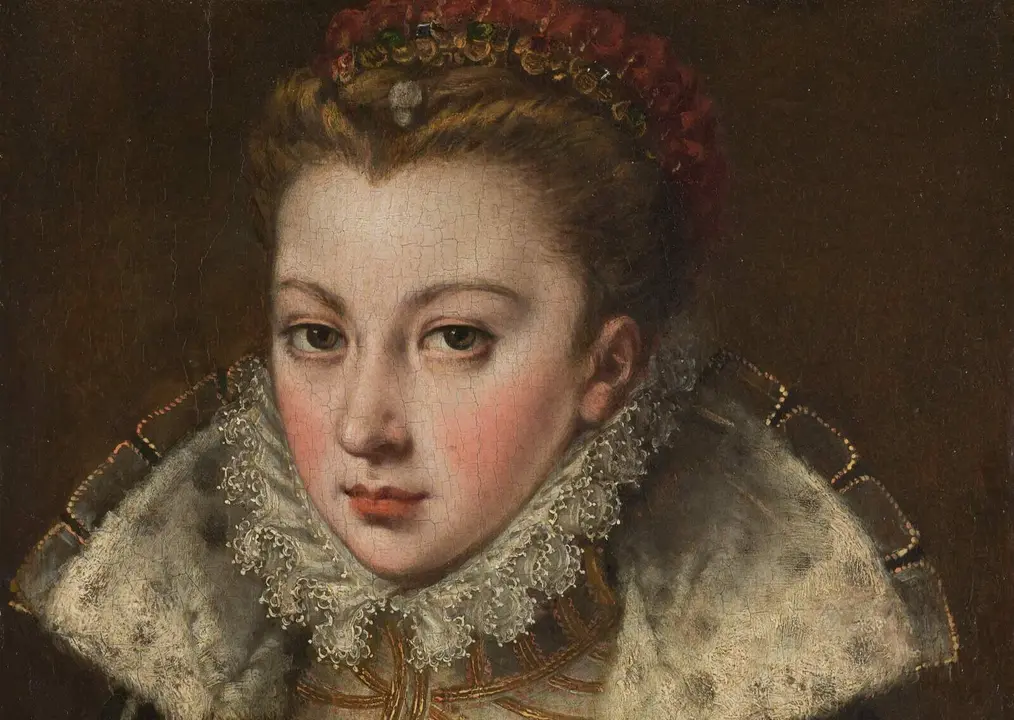 Alonso S&aacute;nchez Coello, Retrato de joven desconocida, 1567-1570 