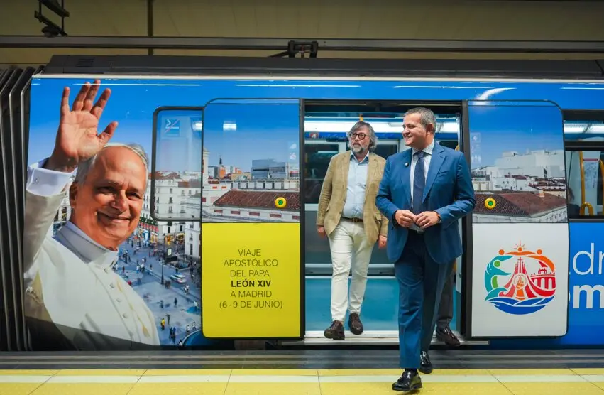El consejero Rodrigo ha presentado las acciones especiales  desplegadas con motivo de la visita de Su Santidad  - Foto Comunidad de Madrid