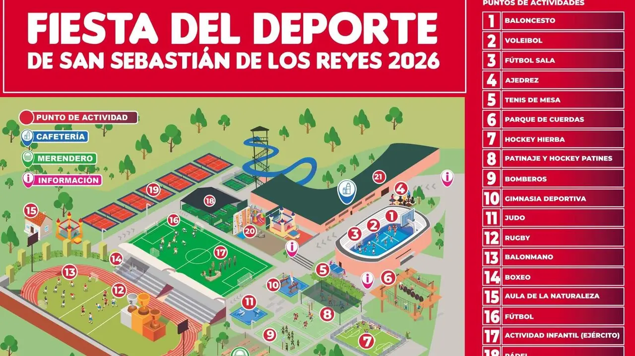 Fiesta del Deporte - Imagen del Ayuntamiento de San Sebasti&aacute;n de los Reyes