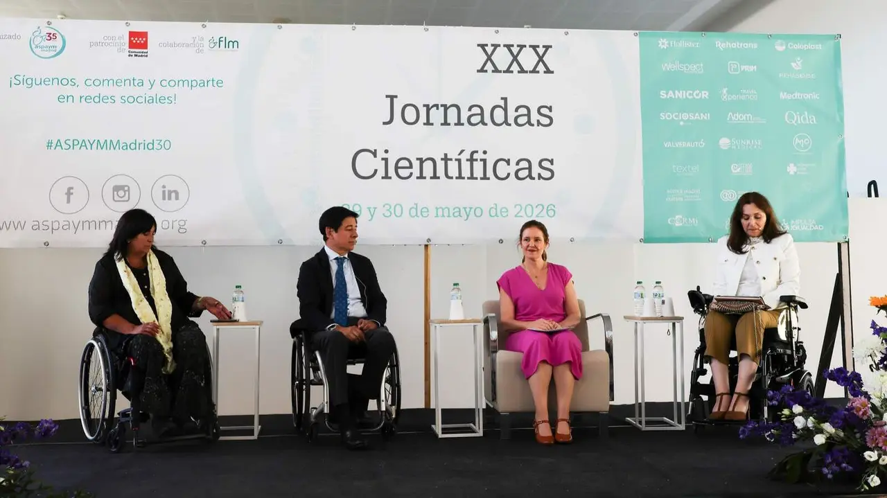 La Comunidad reafirma su apoyo a las personas con lesi&oacute;n medular en las XXX Jornadas Cient&iacute;ficas de ASPAYM