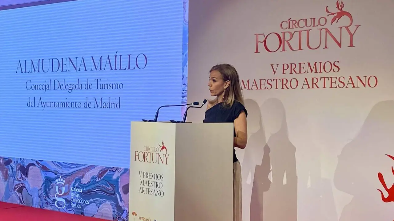Intervenci&oacute;n de la concejala delegada de Turismo, Almudena Ma&iacute;llo, en la quinta edici&oacute;n de los Premios Maestro Artesano