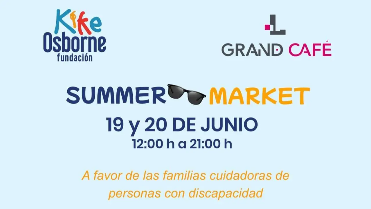 Fundación Kike Osborne Summer Market Solidario LaFinca Grand Café