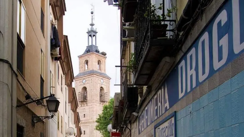 Imagen de archivo casco hist&oacute;rico de Vic&aacute;lvaro