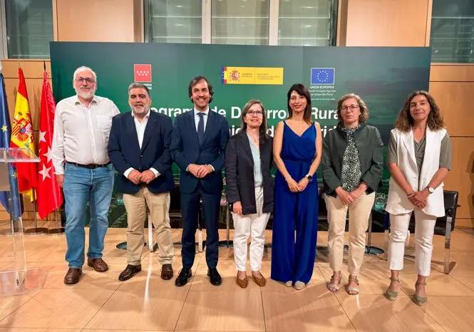El viceconsejero Garc&iacute;a ha expuesto hoy los resultados del Programa  de Desarrollo Rural - Foto Comunidad de Madrid