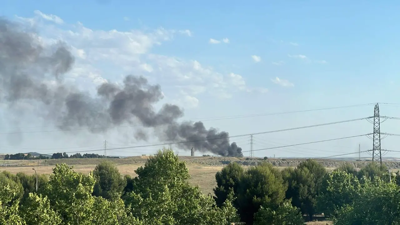 Incendio Las Lomas de Valdeming&oacute;mez  (FRAVM)
