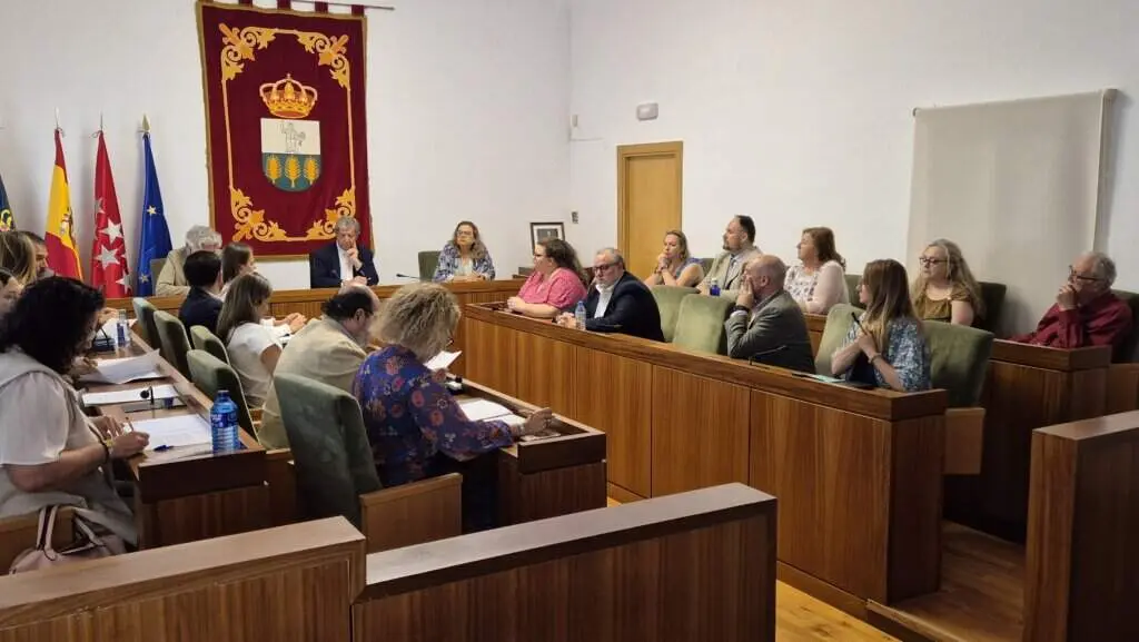 Pleno del Ayuntamiento de Villanueva de la Ca&ntilde;ada - Foto Ayuntamiento de Villanueva de la Ca&ntilde;ada