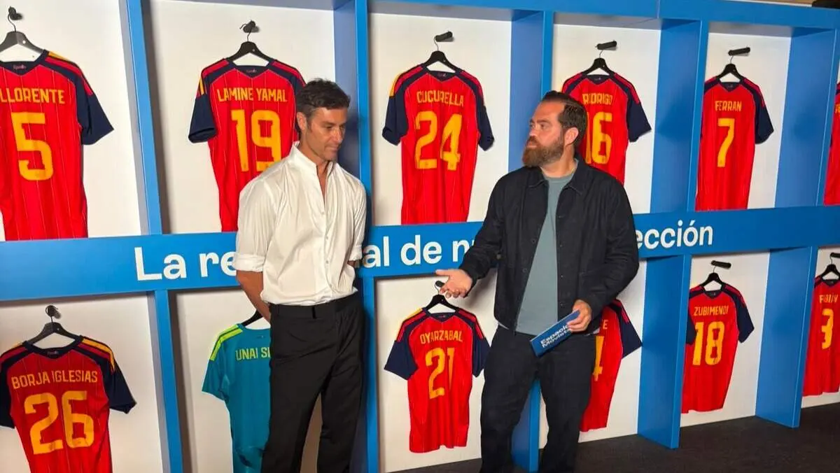 Iv&aacute;n Helguera e I&ntilde;aki Cano en el Espacio Movistar