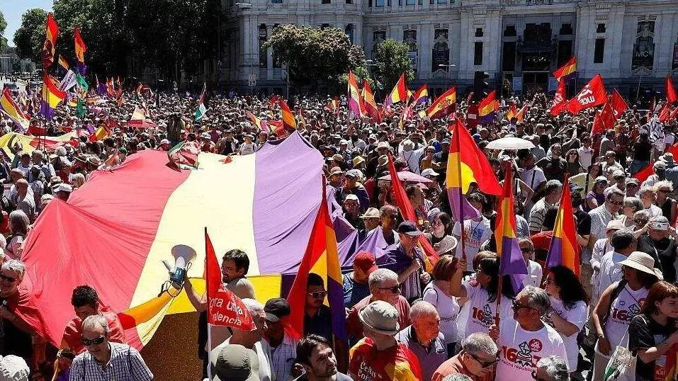 III Marcha Republicana - Televisi&oacute;n Espa&ntilde;ola