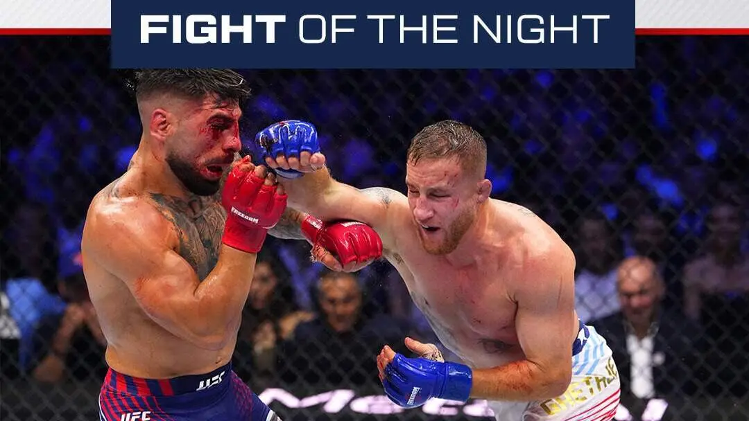 Ilia Topuria pierde el invicto y el trono mundial ante Justin Gaethje en una noche de drama y sorpresas en la Casa Blanca - Foto de la UFC