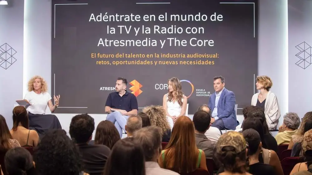 The Core y Atresmedia conectan a un centenar de estudiantes con la realidad del sector audiovisual - Foto de The Core School