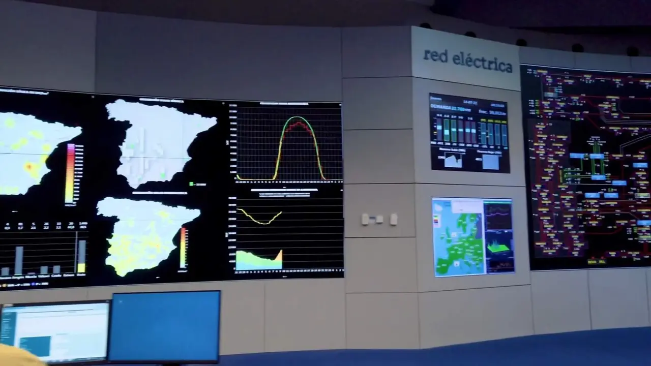 El centro pionero de control de renovables de Red El&eacute;ctrica cumple 20 a&ntilde;os tras integrar energ&iacute;a equivalente a un lustro de consumo - Imagen del v&iacute;deo de Red El&eacute;ctrica