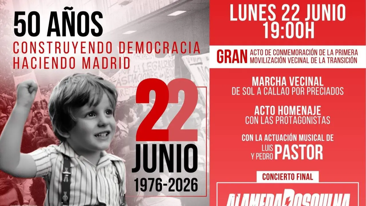 Manifestaci&oacute;n de la calle Preciados