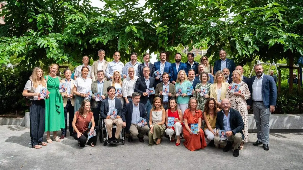 Foto de familia en el balance de 3 a&ntilde;os del PP - Foto de PP