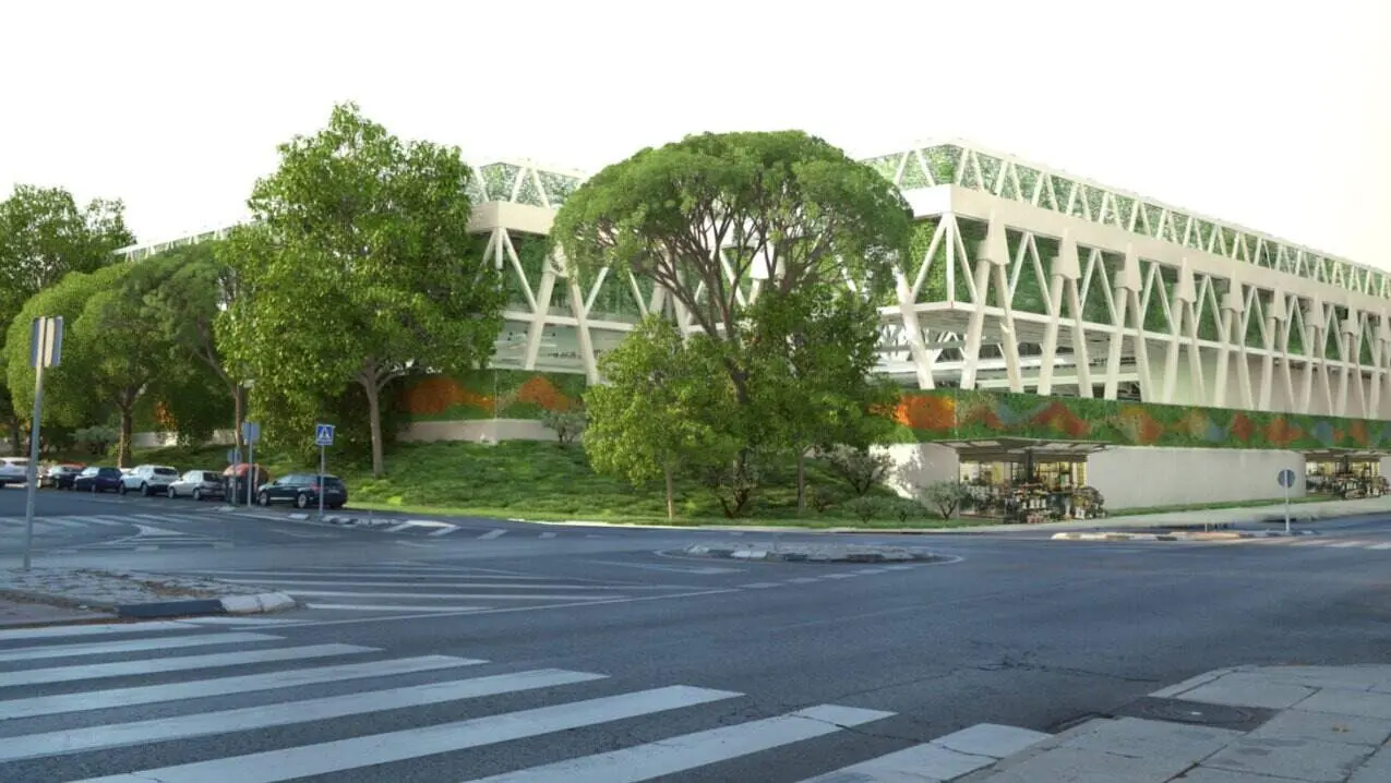 Recreaci&oacute;n de la nueva instalaci&oacute;n en La Elipa - Foto Ayuntamiento de Madrid