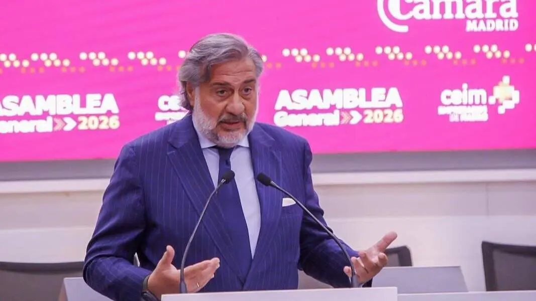 &Aacute;ngel Asensio, presidente de la C&aacute;mara de Madrid - Foto de CEIM