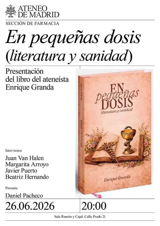 Cartel presentaci&oacute;n del libro