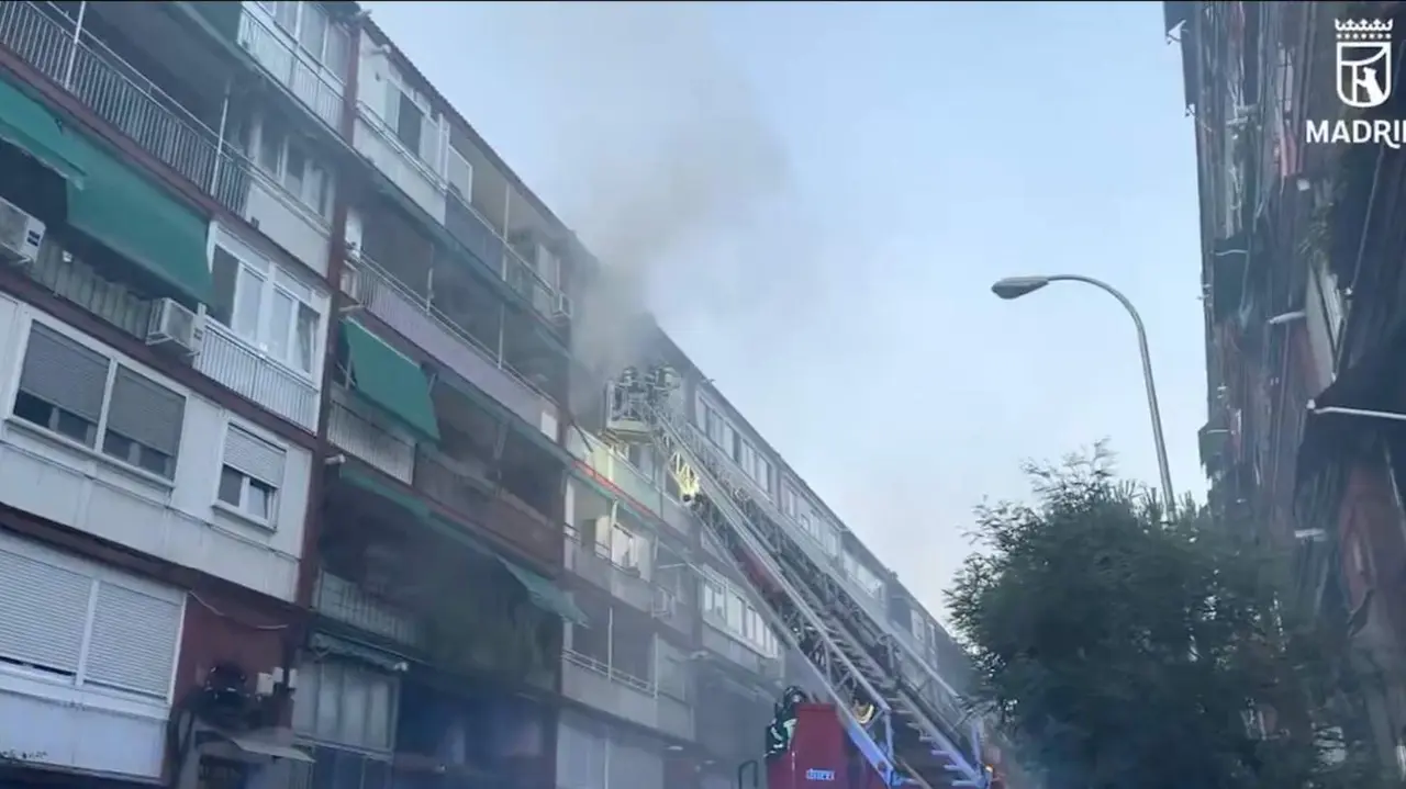 Incendio - Emergencias Madrid