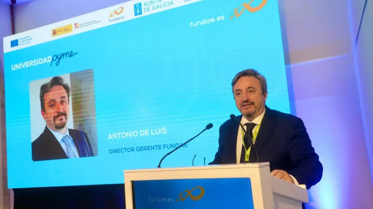 Antonio de Luis Acevedo, director gerente de FUNDAE - Foto de Universidad Pyme (cedida)