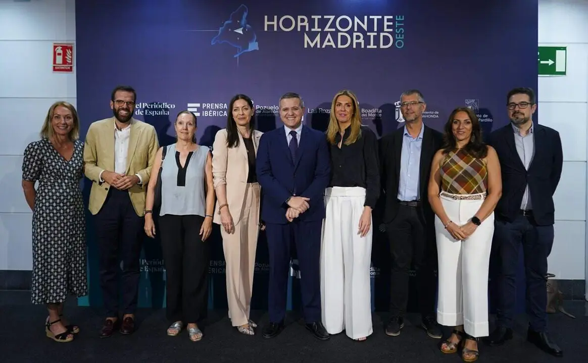 El consejero Rodrigo ha clausurado hoy el encuentro Horizonte  Madrid Oeste, organizado por El Peri&oacute;dico de Espa&ntilde;a - Foto Comunidad de Madrid