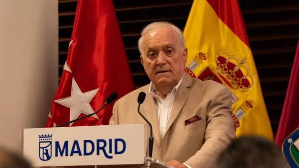 Entrevista a Gabriel Garc&iacute;a, presidente de la Asociaci&oacute;n Empresarial Hotelera de Madrid (AEHM) en la presentaci&oacute;n de la iniciativa Turismo que Suma en el Ayuntamiento de Madrid - Foto cedida