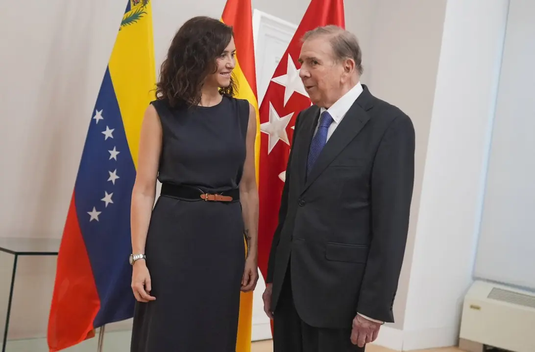Isabel D&iacute;az Ayuso y Edmundo Gonz&aacute;lez Urrutia - Foto Comunidad de Madrid