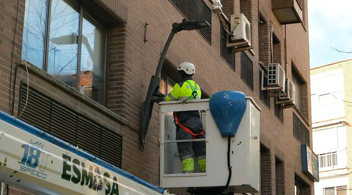 ESMASA transforma el alumbrado p&uacute;blico de Alcorc&oacute;n en un sistema inteligente controlado a distancia - Foto del Ayuntamiento de Alcorc&oacute;n