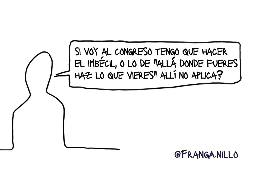 Congreso - Las Vi&ntilde;etas de Manuel Franganillo
