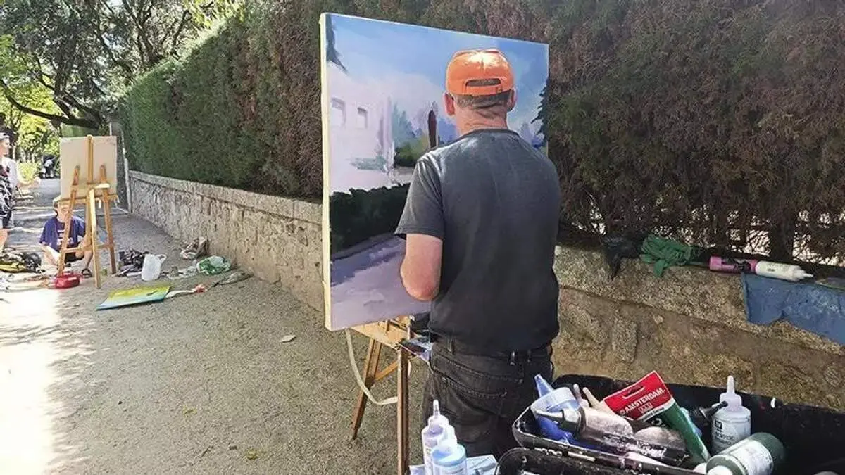XXIV Certamen de Pintura en Directo Rafael Bot&iacute; - Ayuntamiento de Torrelodones