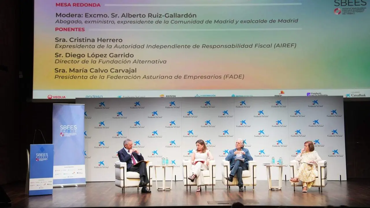 Foto de la Sociedad Barcelonesa de Estudios Econ&oacute;micos y Sociales (Sbees) de a patronal catalana Foment del Treball