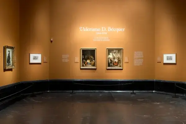 Imagen de la exposici&oacute;n &ldquo;Valeriano D. B&eacute;cquer (1834-1870): Los cuadros de costumbres&rdquo;. Foto &copy; Museo Nacional del Prado