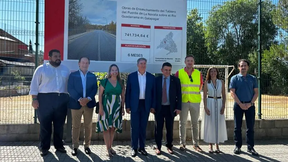 El viceconsejero de Presidencia y Administraci&oacute;n Local ha  supervisado las obras en Galapagar - Foto Comunidad de Madrid