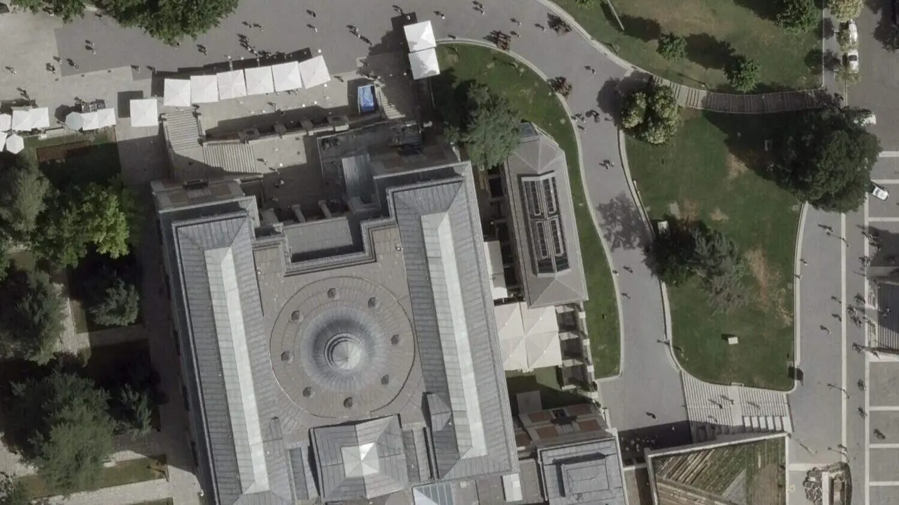 Imagen vuelo Museo Nacional del Prado - Foto Ayuntamiento de Madrid