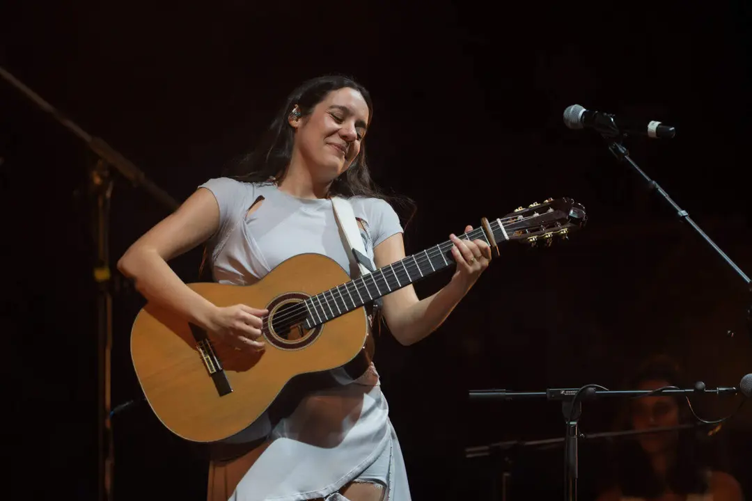 Imagen del concierto de Valeria Castro en Veranos de la Villa