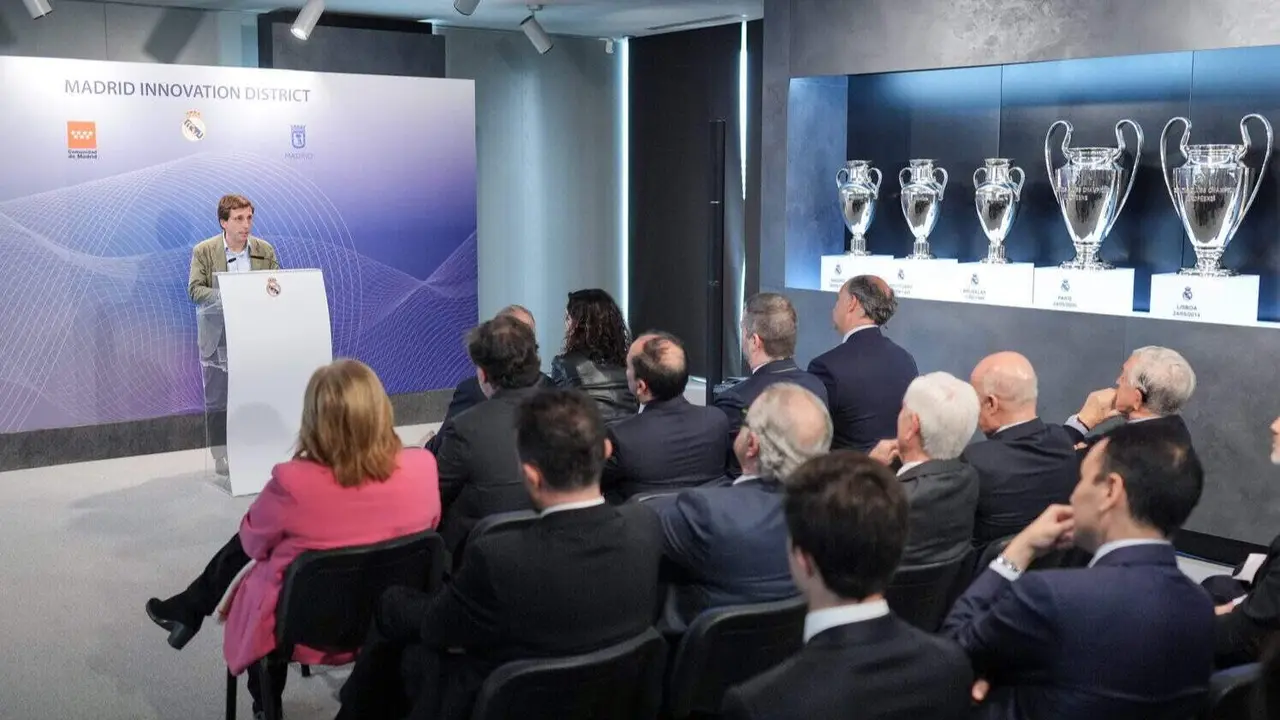 Imagen de archivo de la presentaci&oacute;n de Madrid Innovation District