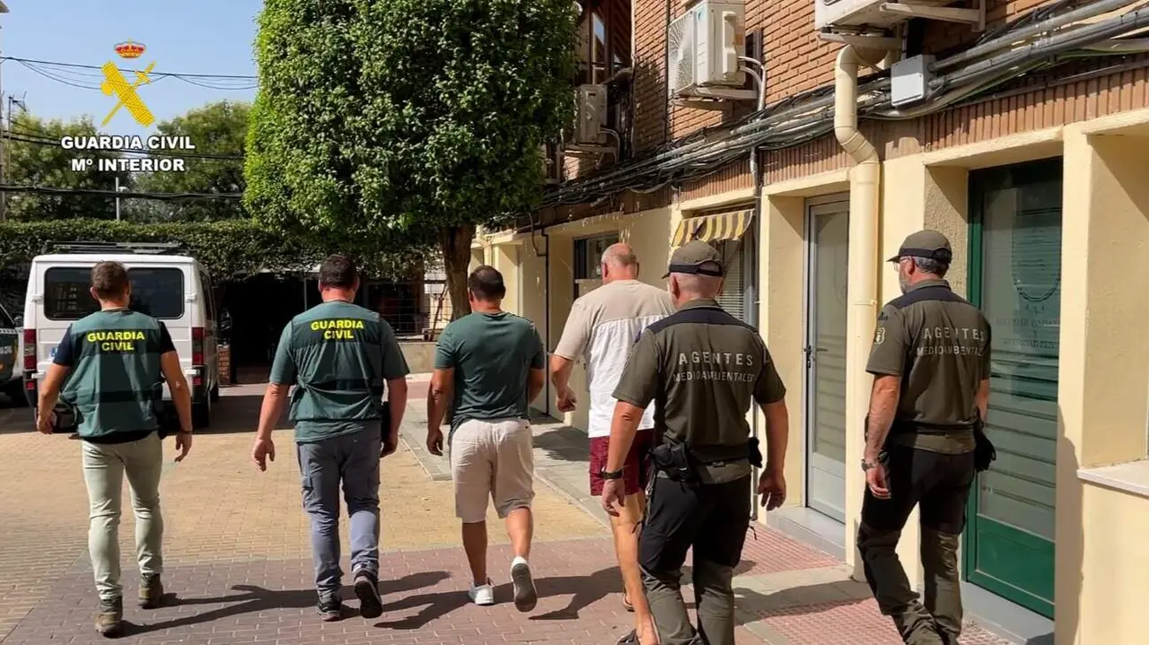 Detenidos incendio forestal Almorox - Foto Guardia Civil