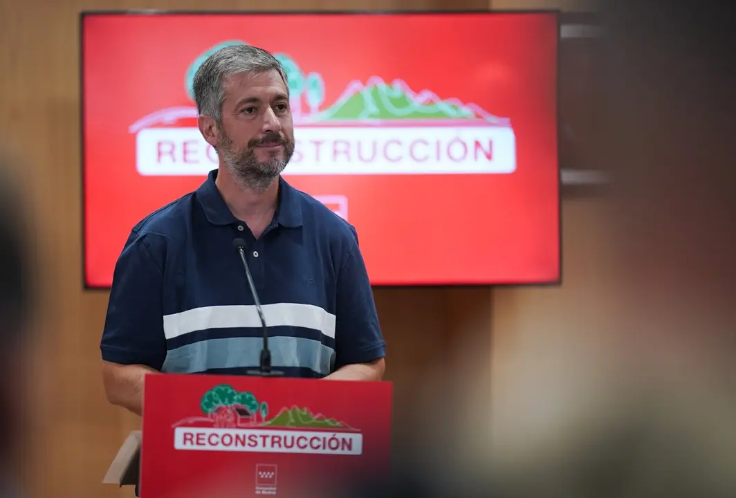 El consejero de Presidencia, Justicia y Administraci&oacute;n Local, Miguel &Aacute;ngel Garc&iacute;a Mart&iacute;n - Foto Comunidad de Madrid