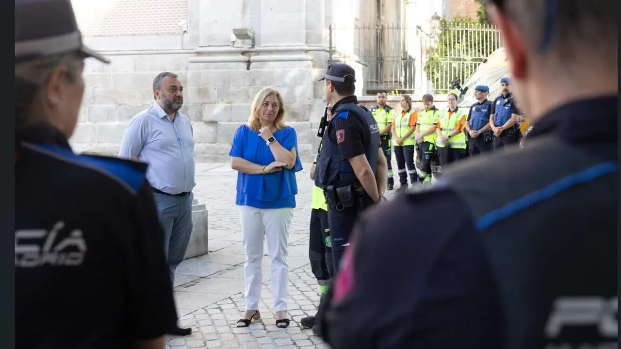Dispositivo Seguridad Fiestas Centro - Foto Ayuntamiento de Madrid