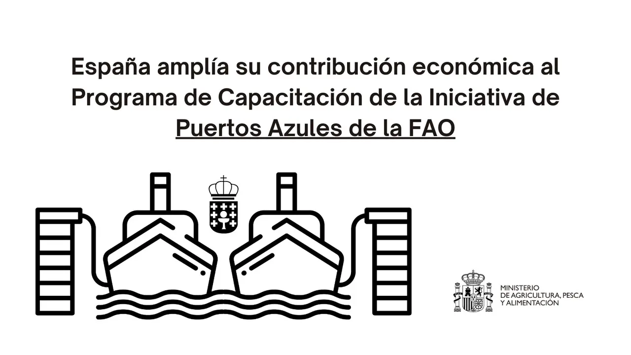 Espa&ntilde;a destina 125.440 euros a la Iniciativa Puertos Azules de la FAO - Imagen del Ministerio de Agricultura, Pesca y Alimentaci&oacute;n