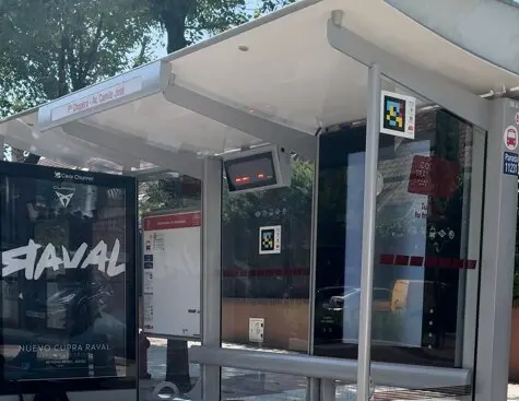 Mapas interactivos marquesinas autobuses - Foto Comunidad de Madrid