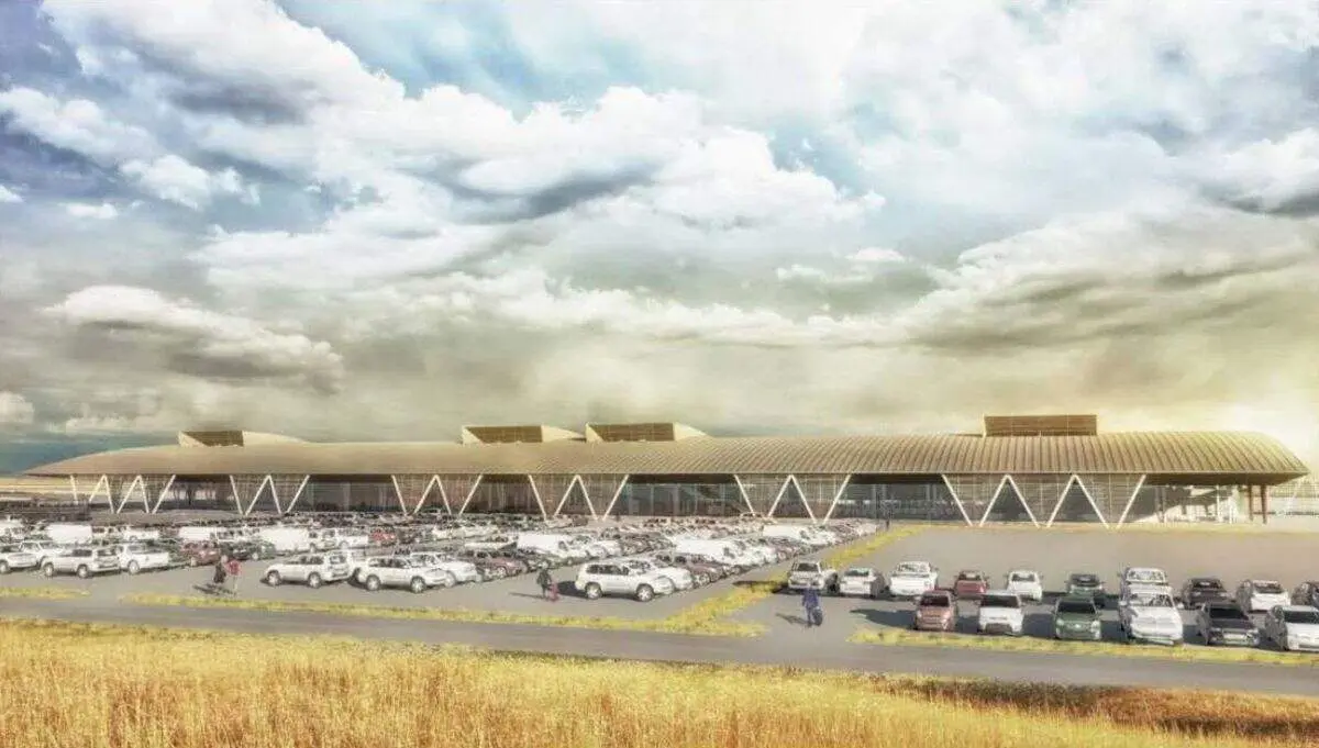 Proyecto del aeropuerto Carlos Ib&aacute;&ntilde;ez del Campochile | Imagen del Instituto Coordenadas