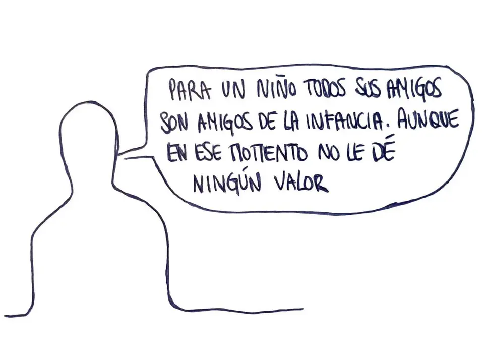 Amigos de la infancia