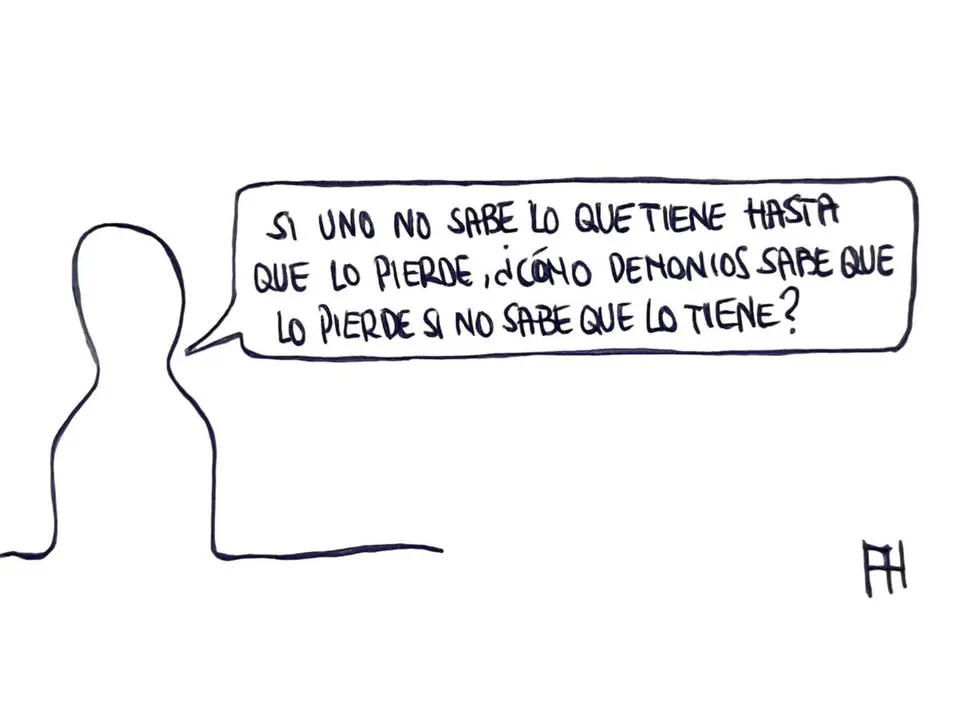 No sabe lo que tiene