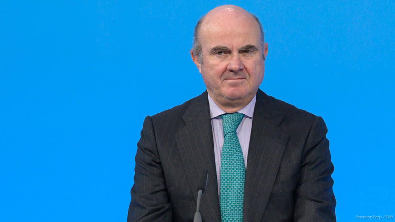 El vicepresidente del Banco Central Europeo (BCE), Luis de Guindos - Foto: Twitter BCE