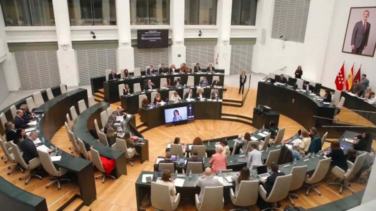 Momento de la sesi&oacute;n del Pleno del Ayuntamiento de Madrid de este martes - Foto Ayuntamiento de Madrid