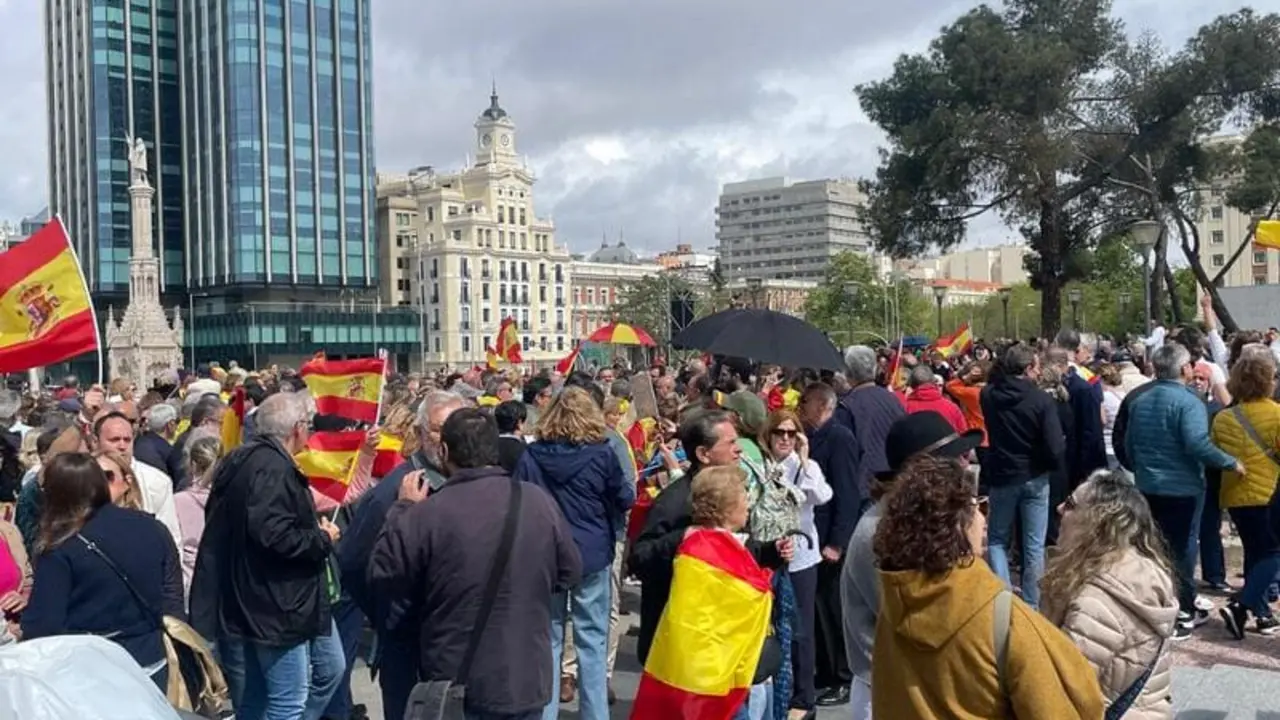 Manifestación Colón 10 de mayo
