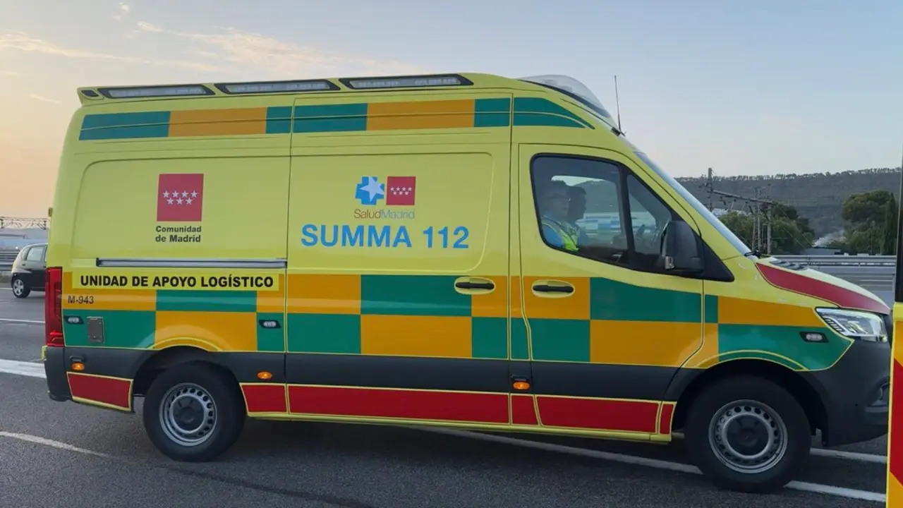 Ambulancia del Summa 112 - Foto Emergencias Comunidad de Madrid