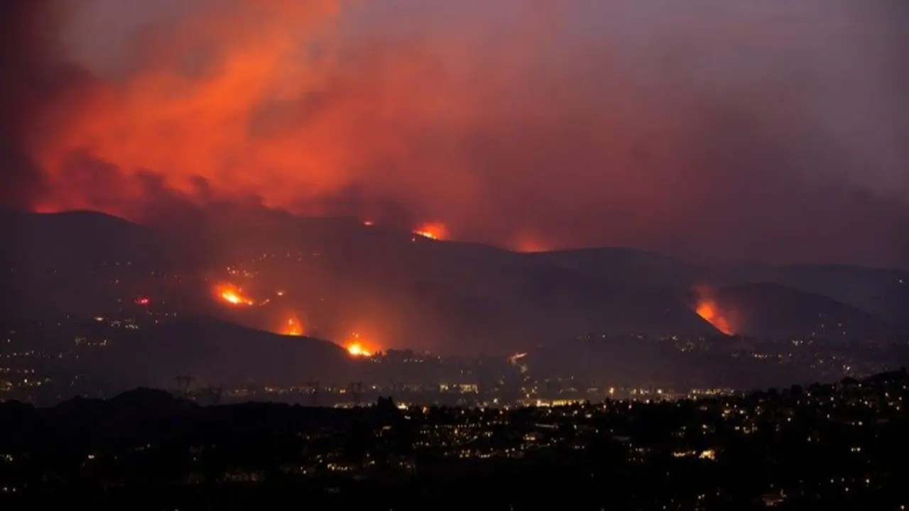 Incendio -  Foto de Protecci&oacute;n Civil