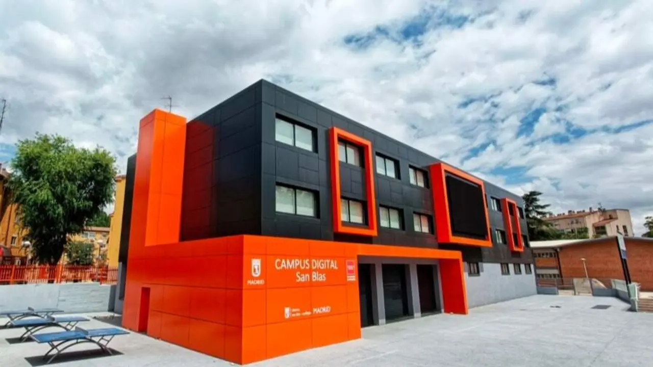 Instalaciones de la Escuela Municipal de Talento Digital - Foto Ayuntamiento de Madrid