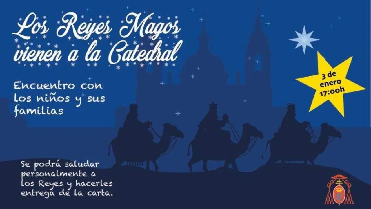 Reyes Magos invitan a familias a adorar Ni&ntilde;o Jes&uacute;s en La Almudena Navidad
