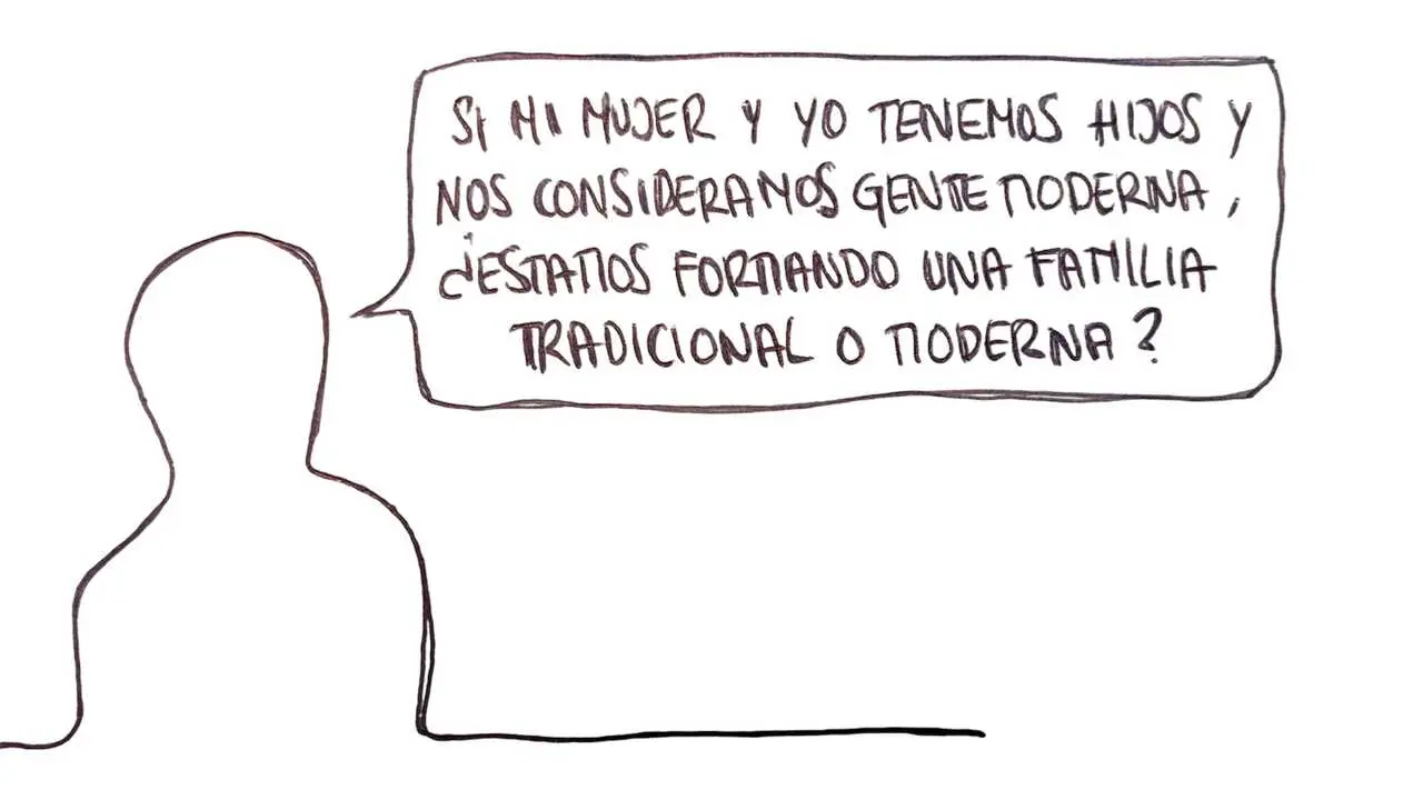 Tradicional o moderna - Las Vi&ntilde;etas de Manuel Franganillo